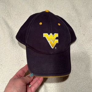 4/$20 West Virginia Mountaineer licensed hat! Adjustable band in back